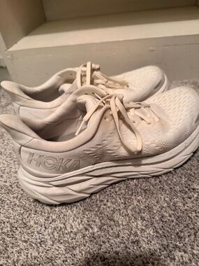 Hoka All-White Clifton